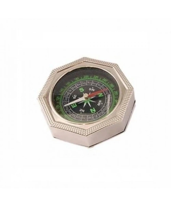 Sekiz Köşeli Büyük Metal Pusula