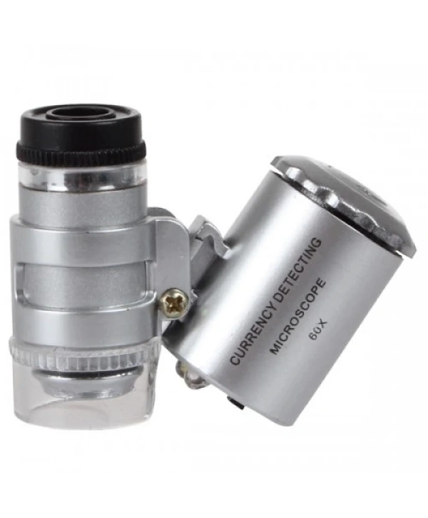 Iphone5 Için Uyumlu Kapaklı Lens Mikroskop Taşınabilir Mini Cep Boyutu Led Mikroskop No.9882ip5ii