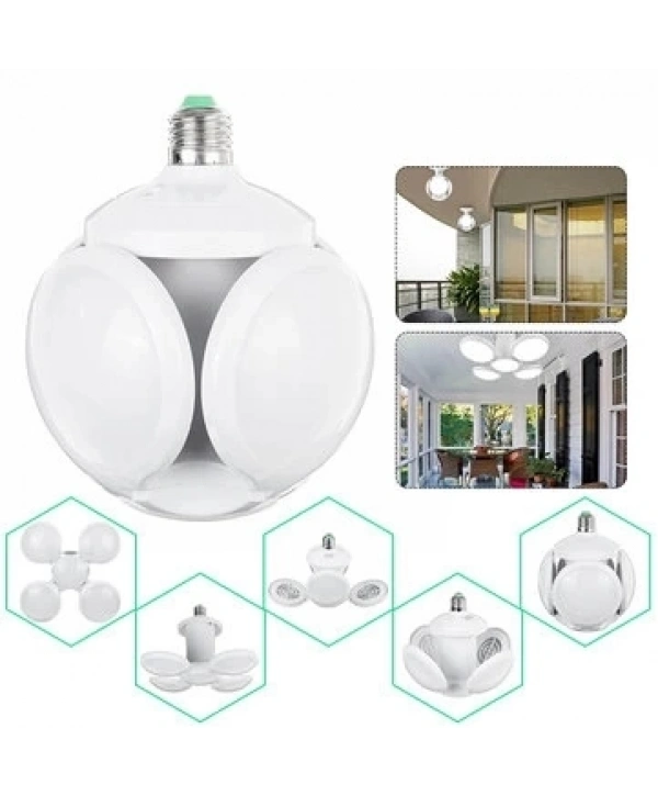 F-1997 Led Futbol Ufo Ampul E27 28w 360 Derece Katlanır Lamba Ac 220v Lamba Led Spot Işık Beyaz Glop Led