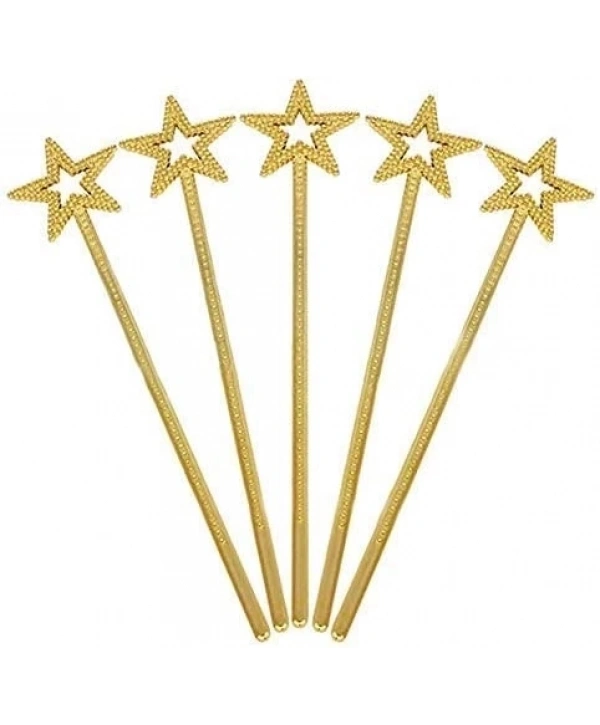 Altın Renk Yıldız Peri Asası Peri Değneği 34 Cm 1 Adet