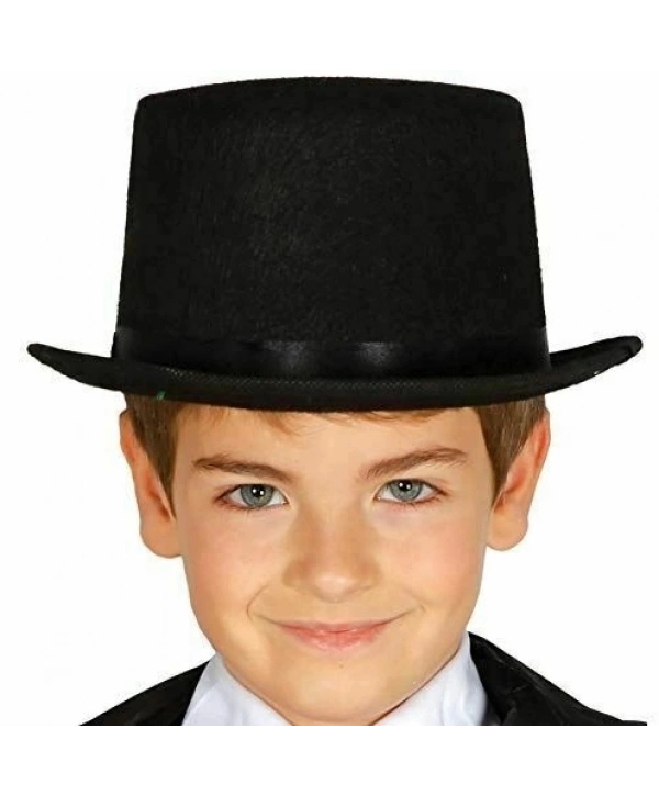 Sihirbaz Şapkası Çocuk Boy Siyah Renk