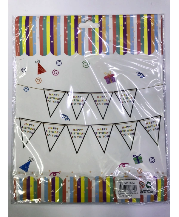 Happy Birthday To You Flama Bayrak Süs