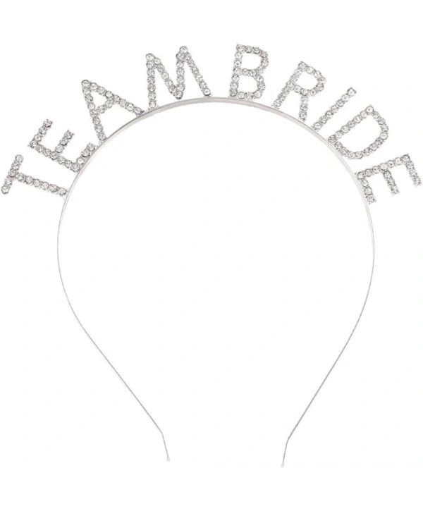 Gümüş Kaplama Kristal Taşlı Team Bride Taç 16x17 Cm