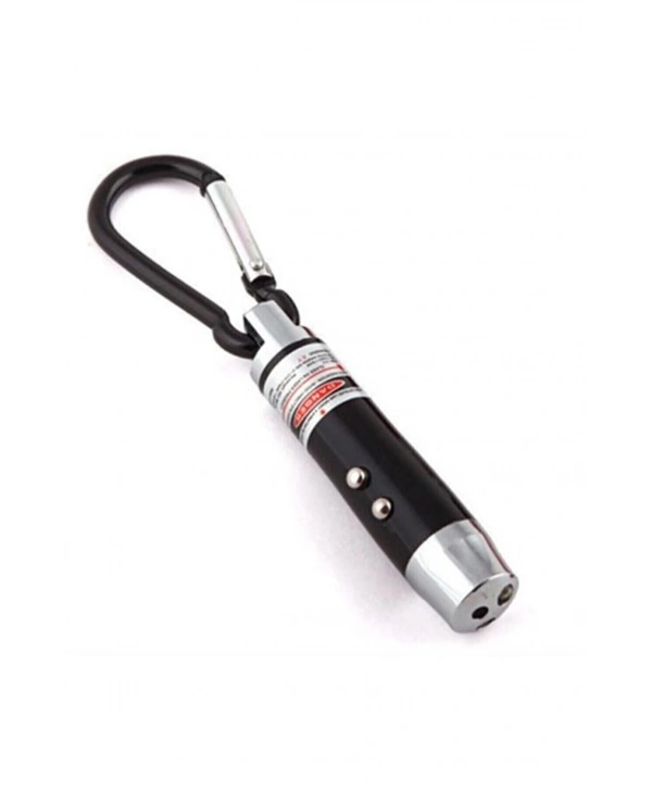 El Feneri Anahtarlık Işıklı Anahtarlık 3 Fonksyonlu Lazer Led Fener