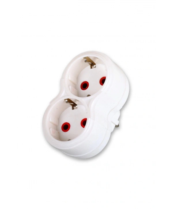 Fetih İkili Topraklı Fişli Priz