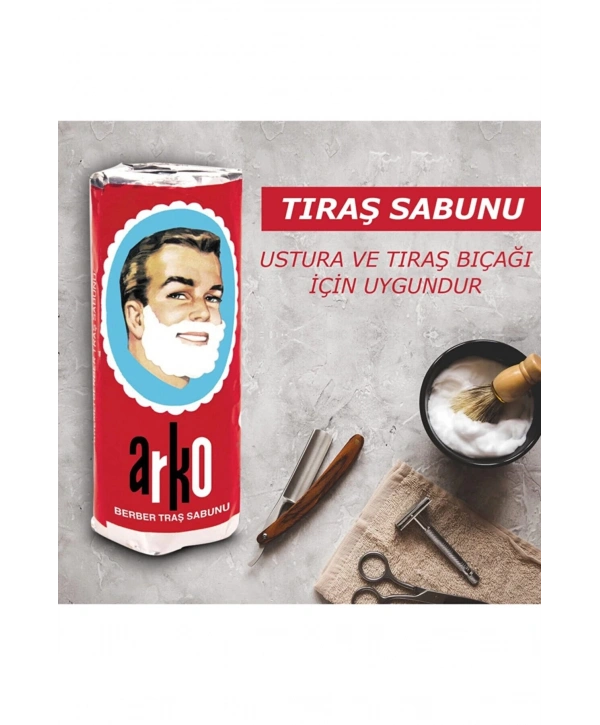 Arko 12li Tıraş Sabunu 12x75 Gr