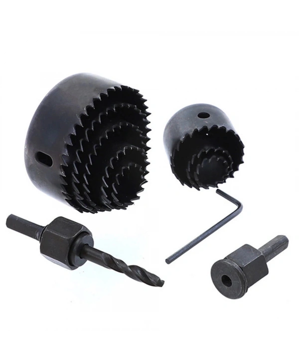 11 Parça Panç Seti Ağaç Kesme Testere Matkap Ucu Takımı Alçıpan Tavan Kesme