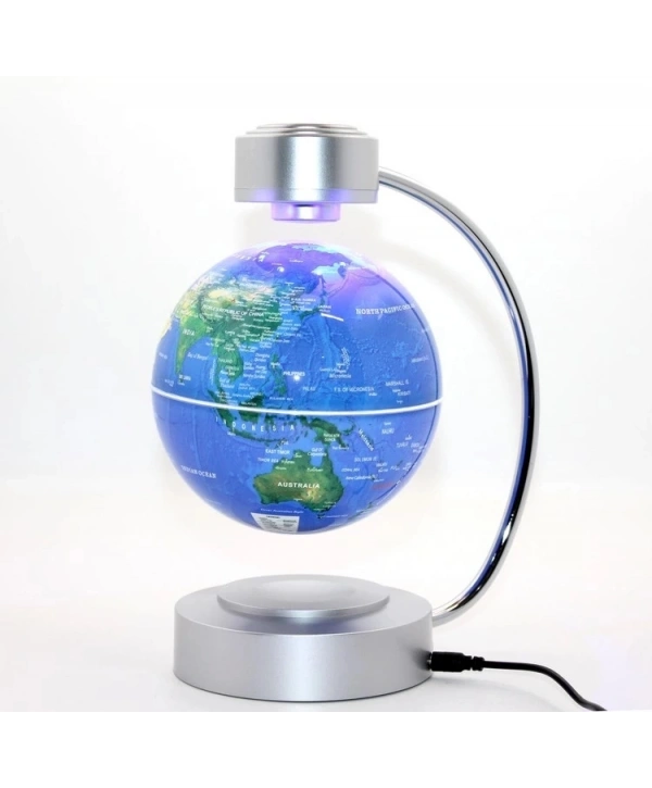 Mıknatıslı Ortada Dönen Dünya Küre Alk2105