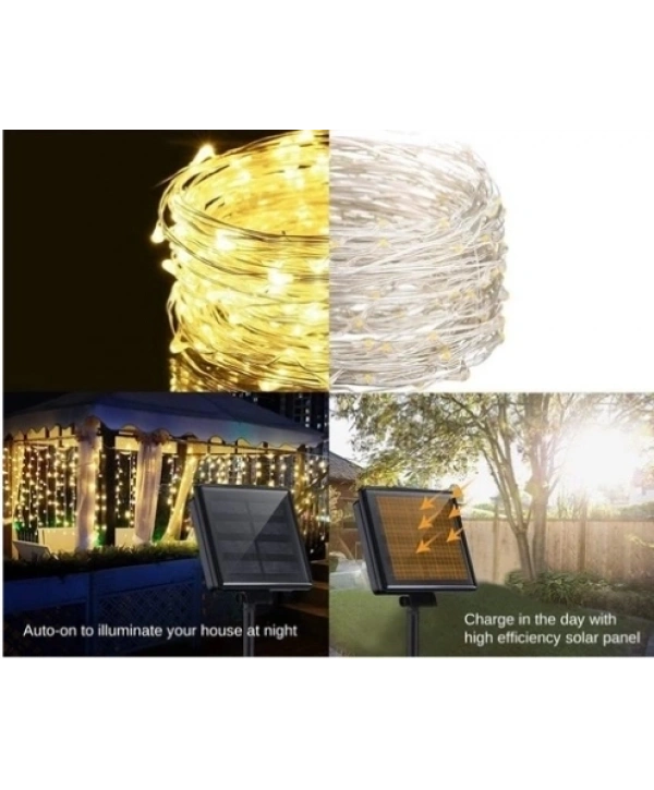 Solar Peri Led 20m 200 Led Gün Işığı