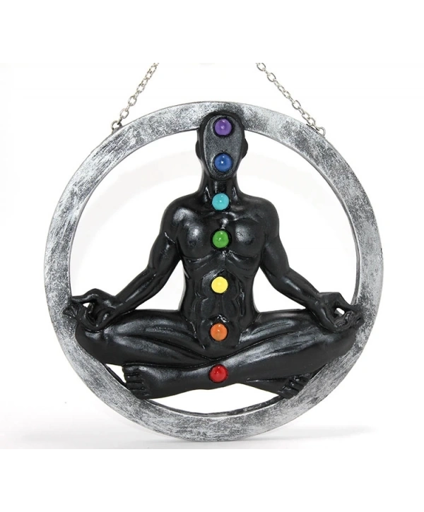 Polyester Duvara Asmalı 7 Chakra Pano Alk2347