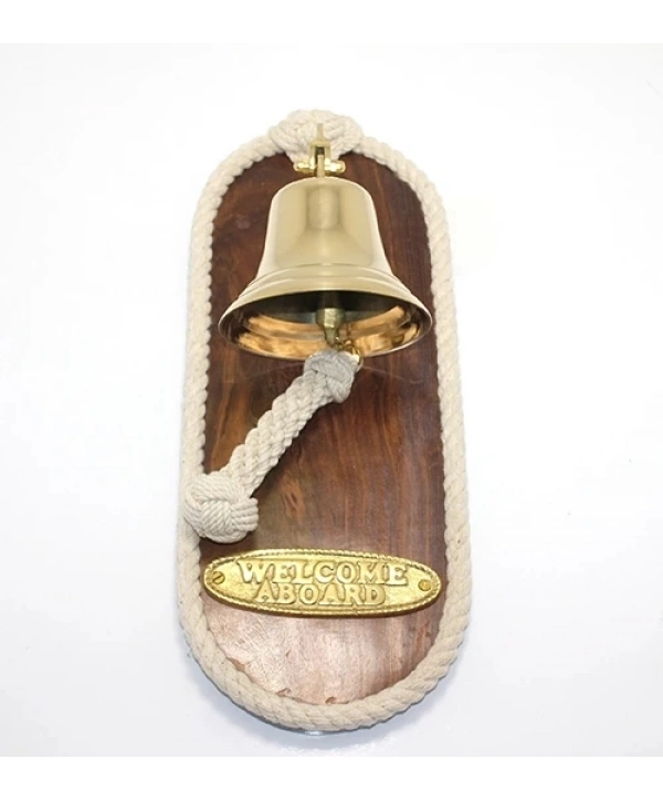 Duvara Asmalı Pirinç Çan 4806