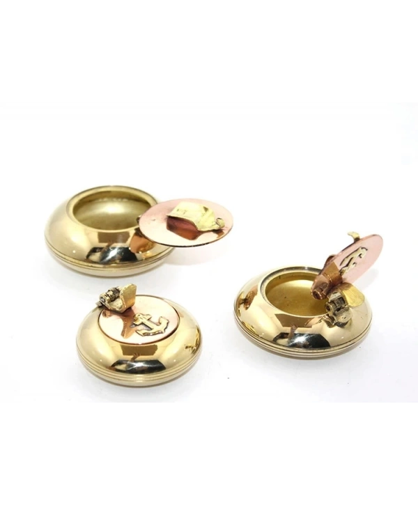 3lü Pirinç Küllük Seti 4285