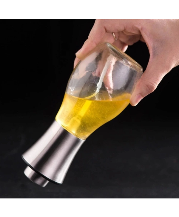 Paslanmaz Çelik Başlıklı Cam Spray Yağdanlık