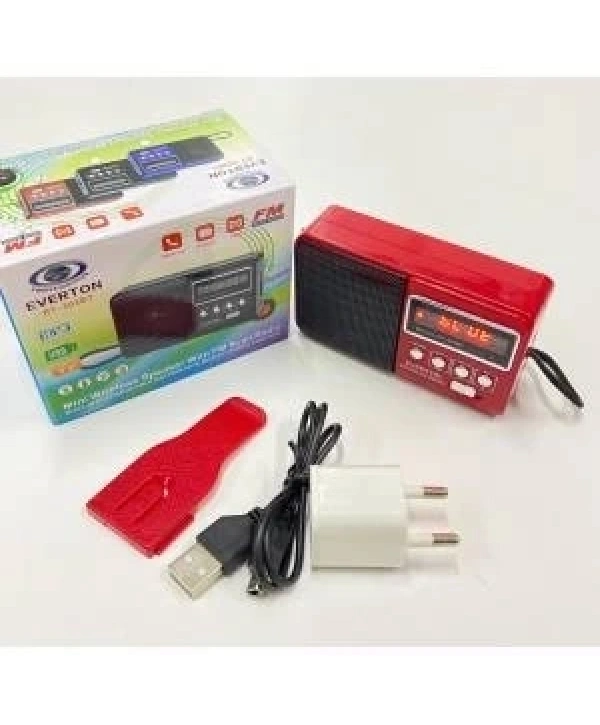 Rt-303 Usb Ve Micro Kart Girişli Manuel El Radyosu