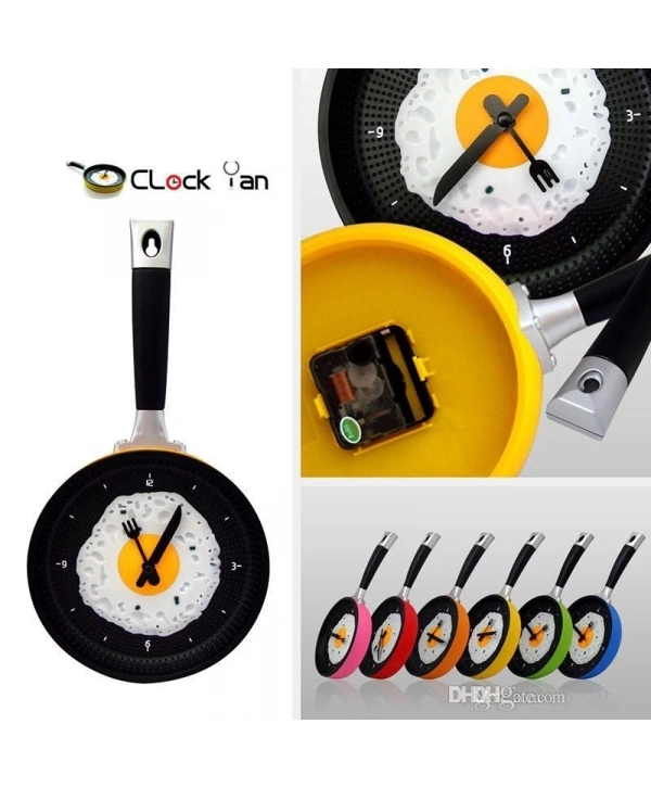 Tava Konseptli Duvar Saati