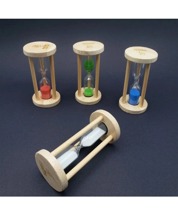 5 Dakikalık Ahşap Kum Saati