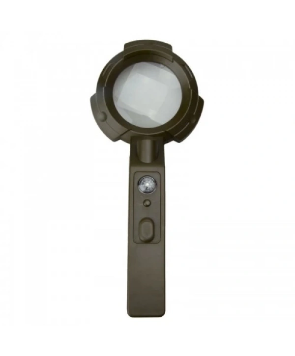 7 Led Aydınlatma,fener,pusula,4x Büyütme Okuma Büyüteç  Th600557