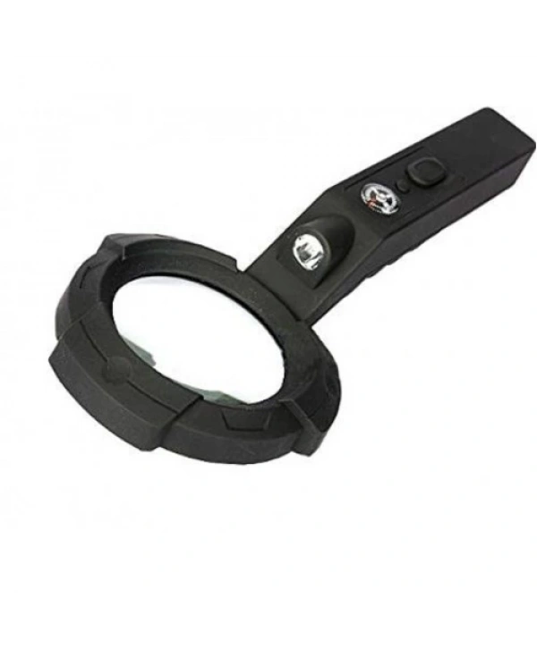 7 Led Aydınlatma,fener,pusula,4x Büyütme Okuma Büyüteç  Th600557