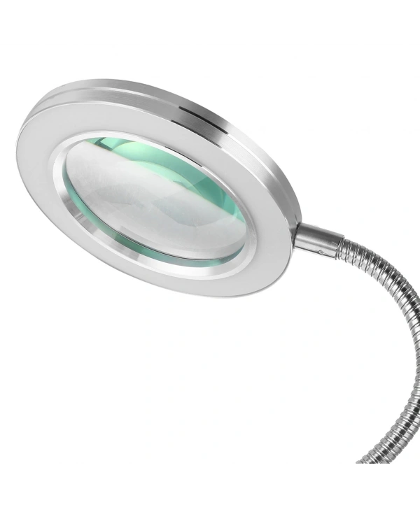 8x Büyütmeli Mandallı, Usb Girişli Masa Lambalı, Okuma Ve Güzellik Salon İçin Büyüteç 2088a