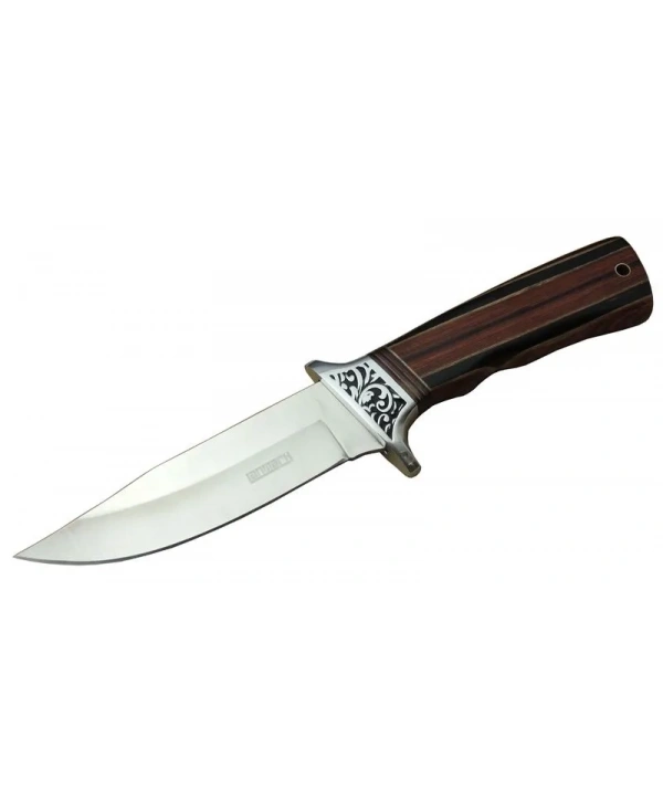 A058-1 Kamp Bıçağı 26,5 Cm - Ahşap Sap, Kılıflı