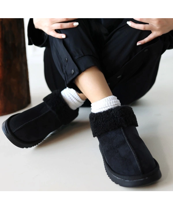 Abby Siyah Süet Bot