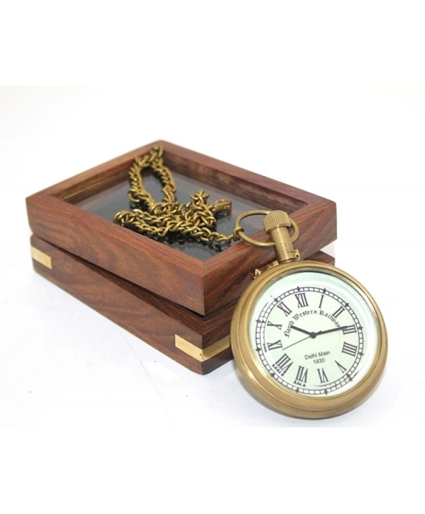 Ahşap Kutulu Köstekli Saat Nı4313a