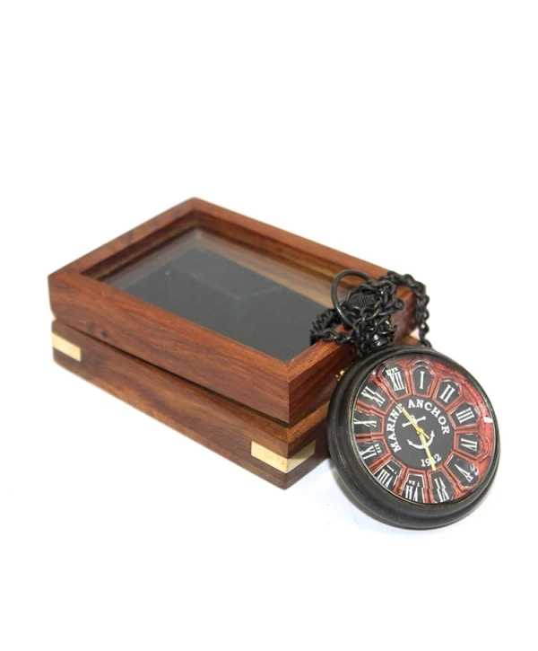 Ahşap Kutulu Köstekli Saat Nı4341g