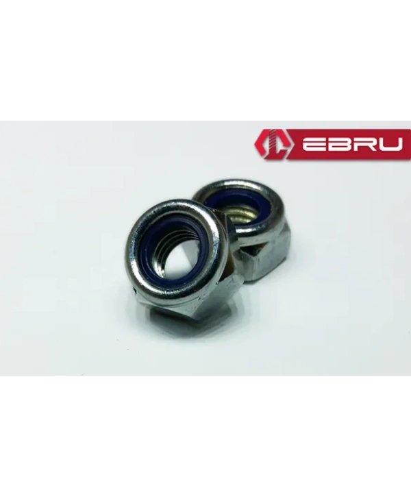 Altıköşe Fiberli Somun M8 - 10 Adet