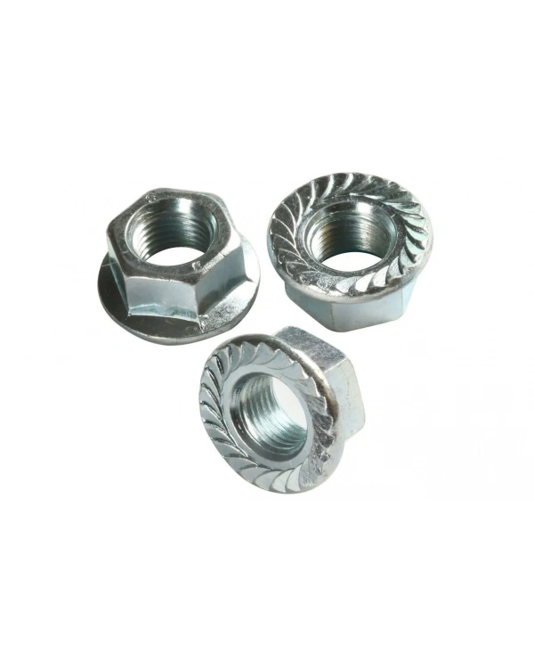 Altıköşe Flanşlı Somun M6 - 100 Adet