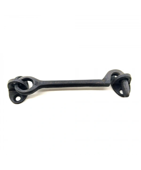 Antika Tarz Dekoratif Pirinç  Çengeli - 13cm, Oksit