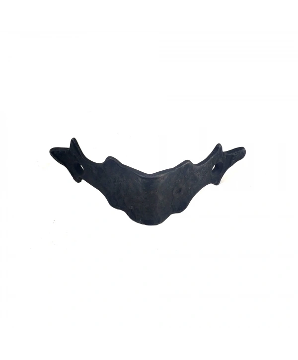 Antika Tarz Dekoratif Pirinç Gönye - Yan, Oksit