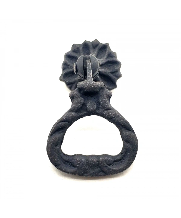 Antika Tarz Dekoratif Pirinç Kalp Sarkaç Mobilya Kulbu - 25 Mm, Oksit