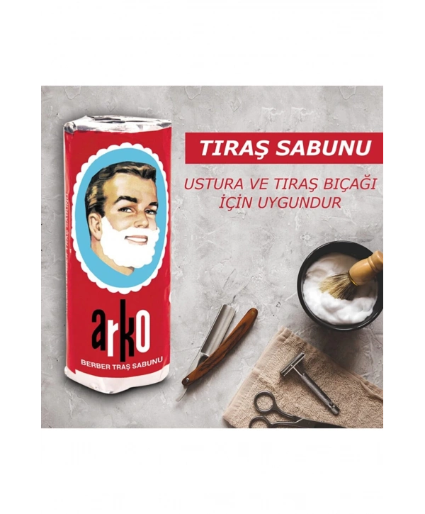 Arko 12li Tıraş Sabunu 12x75 Gr