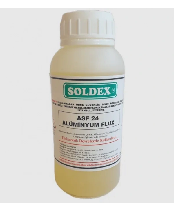 Asf-24 Alüminyum Flux Lehim Suyu - 250 Ml
