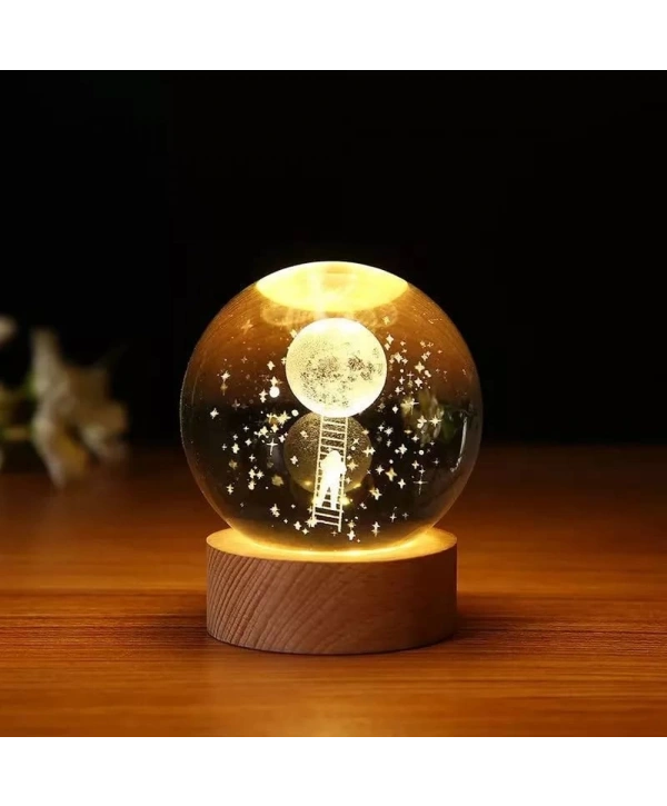 Astronot Tasarımlı Işıklı Küre