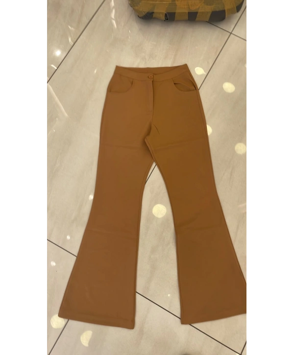 Atlas palazzo pantolon kamel