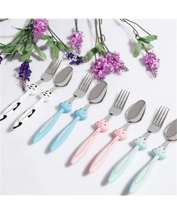 Bebek Çatal Kaşık Seti - 18 Cm