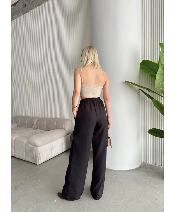 Beli çapraz pantolon