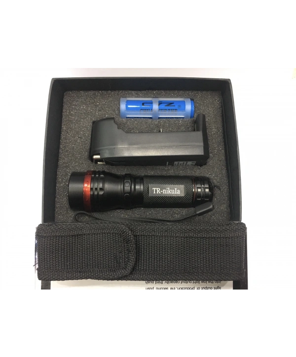 Beyaz Led Işıklı ,şarjlı Pil,şarj Cıhazlı El Fener 620