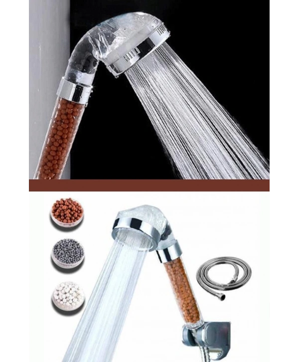 Boncuklu Su Tasarruflu Kireç Önleyici Duş Başlığı