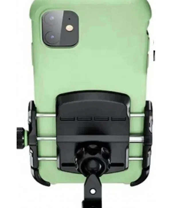 Bst3 Motosiklet Gidon Ve Ayna Bağlantılı Motor Ve Bisiklet Uyumlu Telefon Tutucu