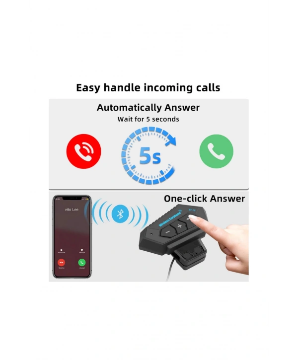 Bt12 Kask Kulaklık Bluetooth Motosiklet Kulaklık Interkom Motorsiklet Kulaklık