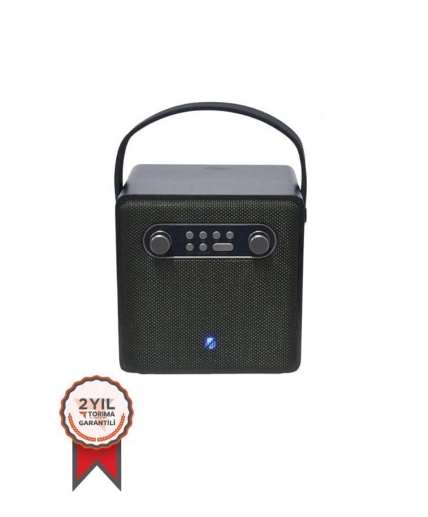 Bts-1688 Yeşil Mikrofonlu Karaoke Bluetooth Hoparlör