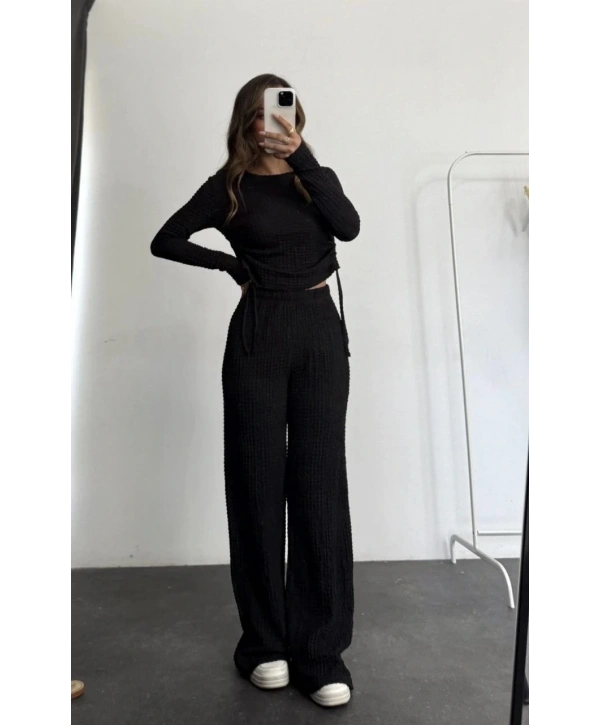 Bubble alt üst takım siyah pt510446