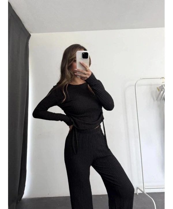 Bubble alt üst takım siyah pt510446