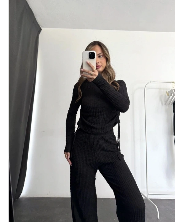 Bubble alt üst takım siyah pt510446