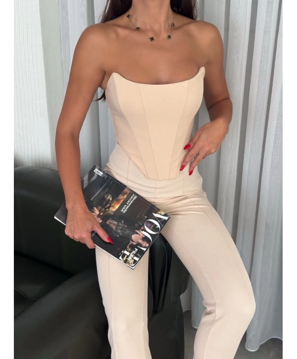 Büstiyer pantolon takım s1011