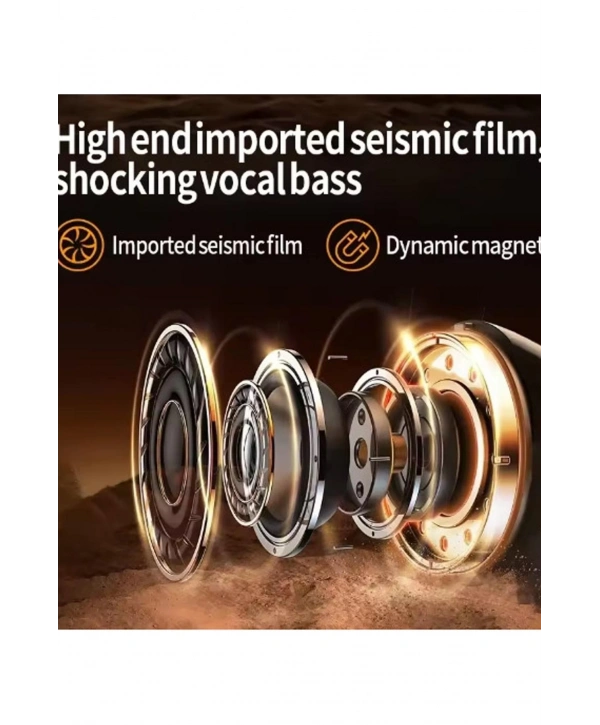 C50 2x Motosiklet Intercom Kask Kulaklık 1000 Mah Rgb Işıklı Çift Eşleşme