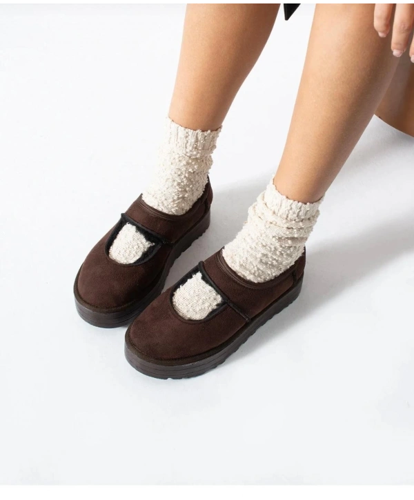 Carren Kahverengi Süet Bot