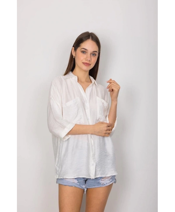 Cepli salaş gömlek t1010